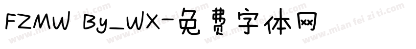 FZMW By_WX字体转换